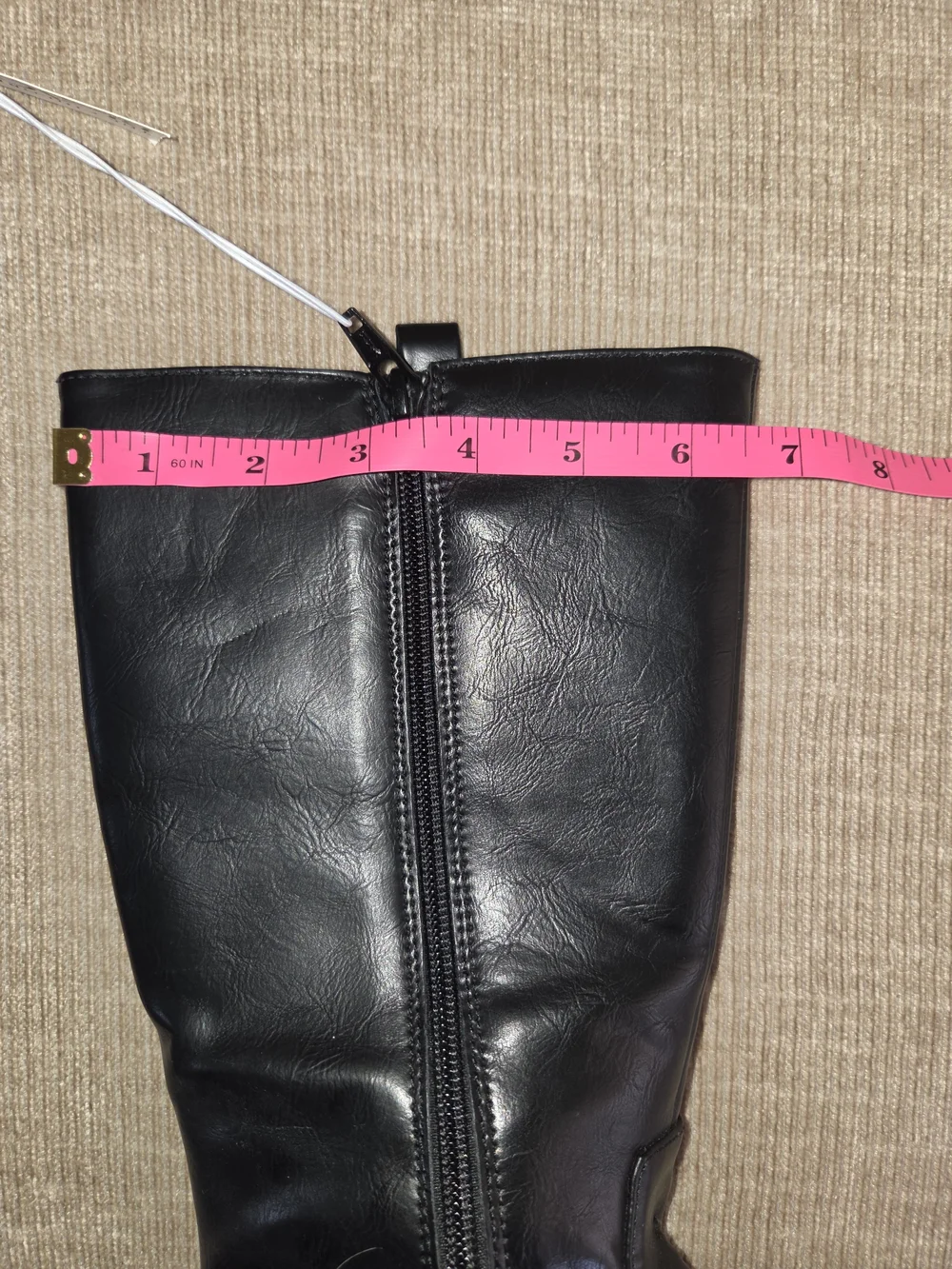 The Children's Place Black Knee-High Girls' Boots Size 4